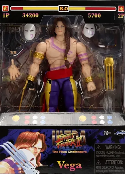 ULTRA STREET FIGHTER II: THE FINAL CHALLENGERS ACTION FIGURE 1/12 VEGA 15 CM